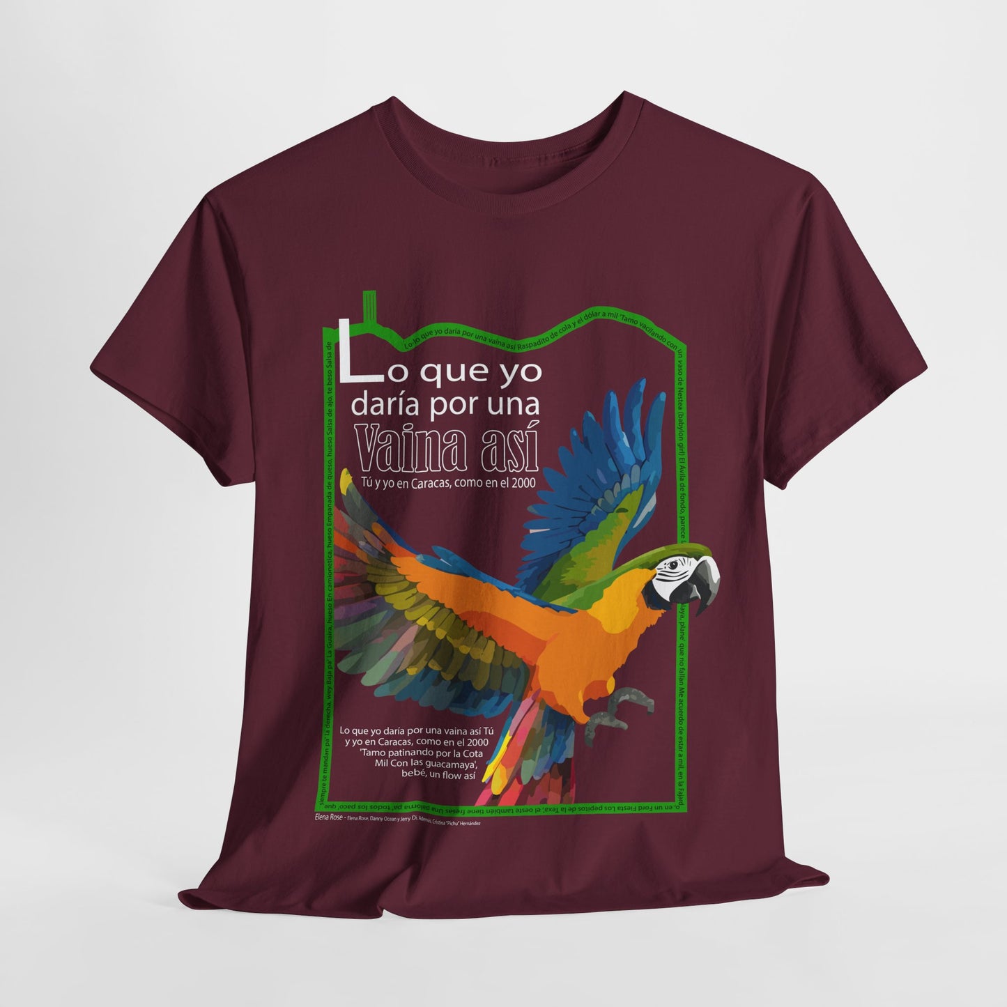 Tshirt unisex - Guacamaya