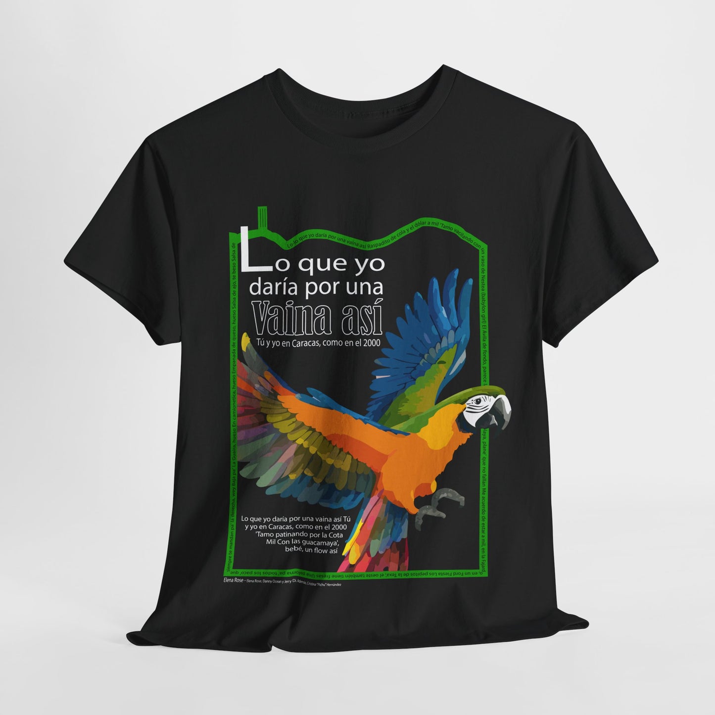 Tshirt unisex - Guacamaya