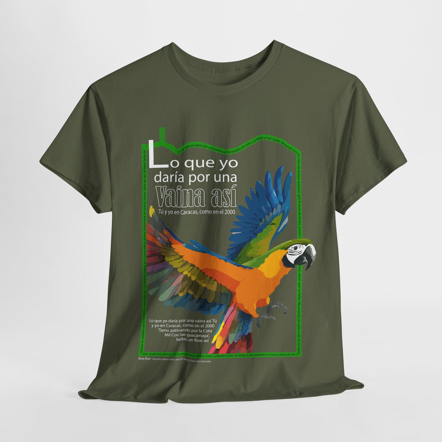 Tshirt unisex - Guacamaya