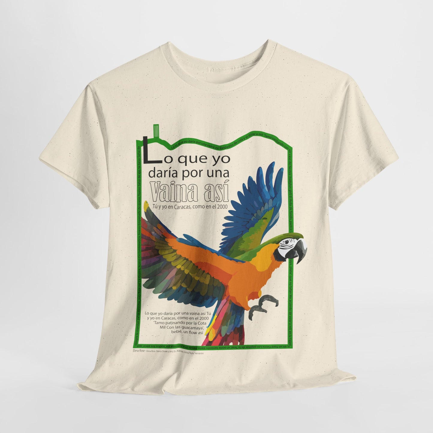 Tshirt unisex - Guacamaya